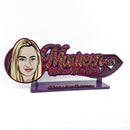 01V portrait with patterns through name