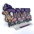 01A number key with cartoon character