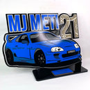 13J- Car with number key