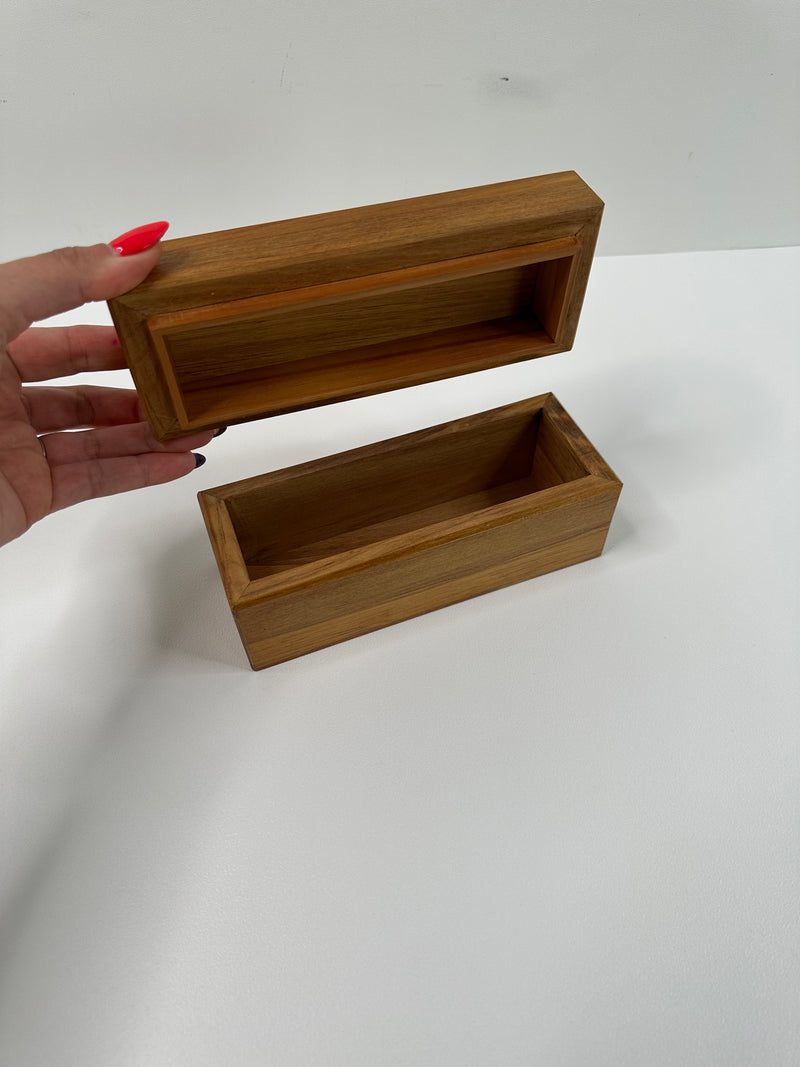 Small Rimu box - removable lid