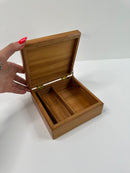 Med square Rimu box