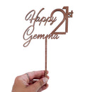02- Cake Topper-Happy 21+ name